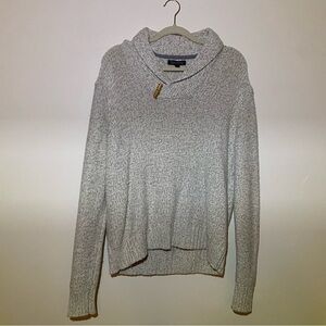 Banana Republic cowl neck cable knit sweater